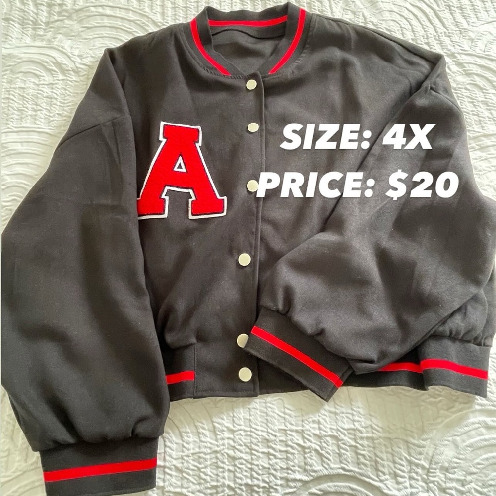 College Style Bomber Jacket